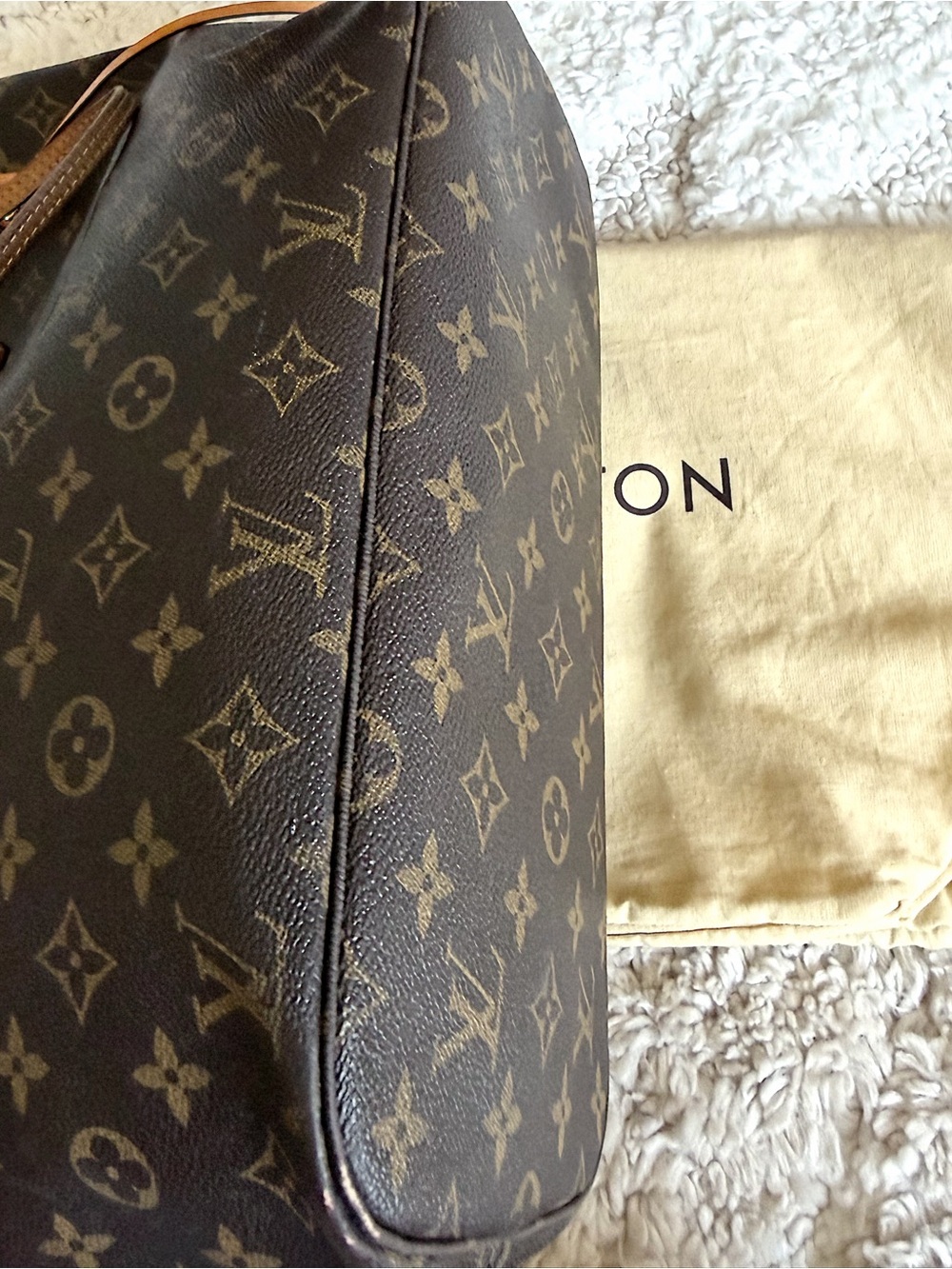RESERVED Louis vuitton monogram MM neverfull tote shoulder bag - Picture 14 of 15